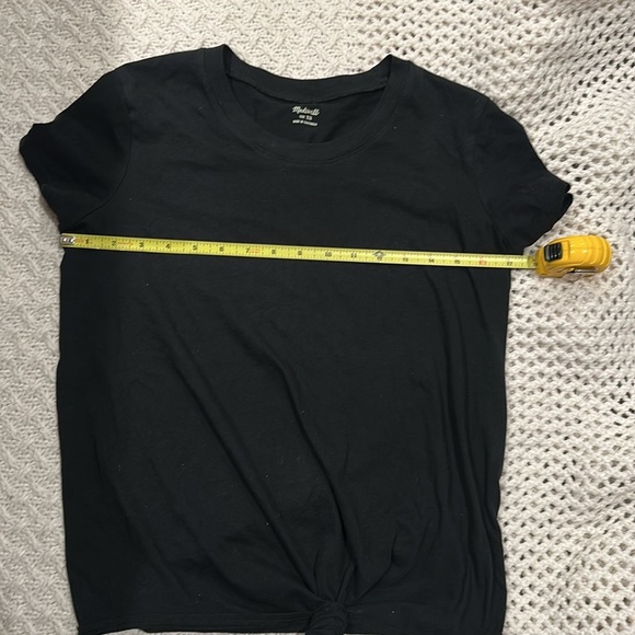 MADEWELL WOMENS XS 100%COTTONClassic Black T-Shirt - Picture 9 of 9